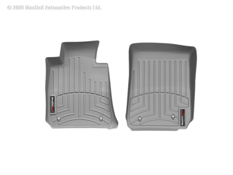 WeatherTech 06-12 BMW 335i Front FloorLiner - Grey - GTR Auto