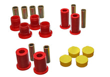 Load image into Gallery viewer, Energy Suspension 97-01 Dodge Dakota 2WD Red Front Control Arm Bushing Set - GTR Auto