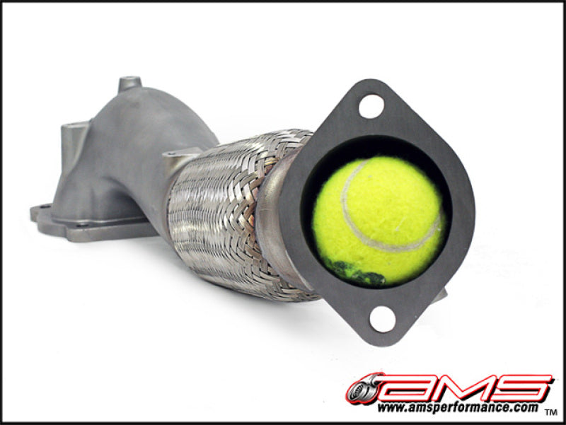 AMS Performance 08-15 Mitsubishi EVO X Widemouth Downpipe w/Turbo Outlet Pipe - GTR Auto