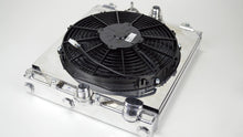 Load image into Gallery viewer, CSF Universal Half Radiator w/-16AN &amp; Slip-On Fittings/12in SPAL Fan &amp; Shroud - GTR Auto