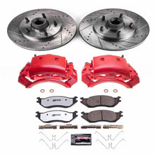 Load image into Gallery viewer, Power Stop 04-06 Ford E-150 Front Z36 Truck &amp; Tow Kit w/Cals