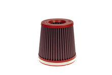 Load image into Gallery viewer, BMC Twin Air Universal Conical Filter w/Carbon Top - 150mm ID / 140mm H FBTW150-140C