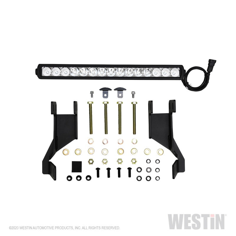 Westin 19-20 Ram 2500/3500 Ultimate LED Bull Bar - Textured Black - GTR Auto