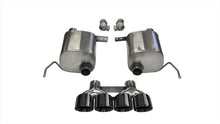 Load image into Gallery viewer, Corsa 14-19 Chevy Corvette C7 Coupe 6.2L V8 AT/MT 2.75in Valve-Back Dual Rear Exit Black Xtreme Exht - GTR Auto