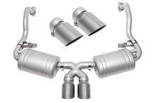 Load image into Gallery viewer, SOUL 05-08 Porsche 987.1 Cayman / Boxster Performance Exhaust - Slash Cut Titanium Tips