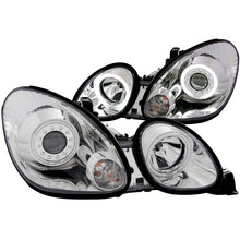 Load image into Gallery viewer, ANZO 1998-2005 Lexus Gs300 Projector Headlights w/ Halo Chrome - GTR Auto