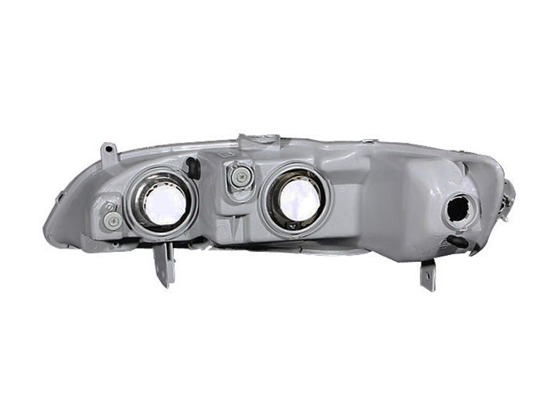 ANZO 1998-2002 Honda Accord Crystal Headlights Black - GTR Auto