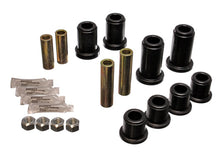 Load image into Gallery viewer, Energy Suspension 01-06 GM Silverado C2500 HD 2WD/K2500 HD 4WD Blk Front End Control Arm Bushing Set - GTR Auto