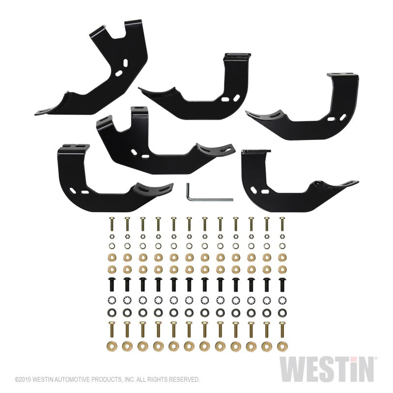 Westin 05-21 Toyota Tacoma Access Cab PRO TRAXX 4 Oval Nerf Step Bars - Blk - GTR Auto