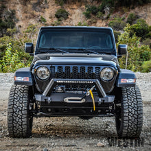 Load image into Gallery viewer, Westin 18-19 Jeep Wrangler JL WJ2 Stubby Front Bumper - Textured Black