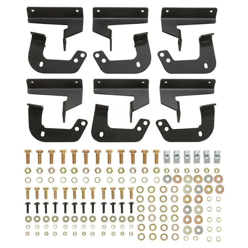 Westin 20-22 Jeep Gladiator Outlaw Nerf Step Bars - Textured Black - GTR Auto