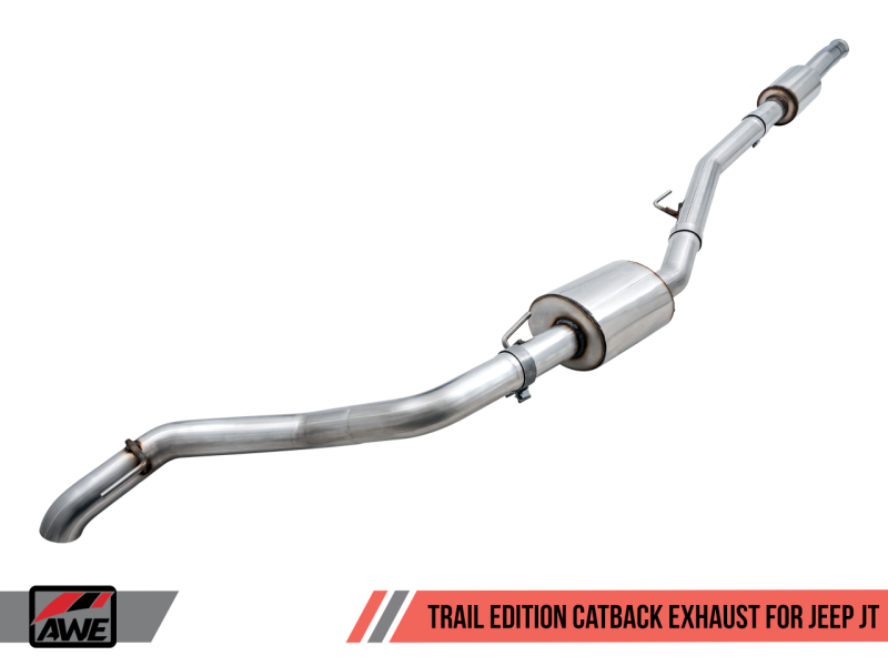 AWE Tuning 20-21 Jeep Gladiator JT 3.6L Trail Edition Cat-Back Exhaust - GTR Auto