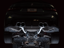 Load image into Gallery viewer, AWE Tuning Track Edition Cat-Back Exhaust for BMW G8X M3/M4 - Chrome Silver Tips