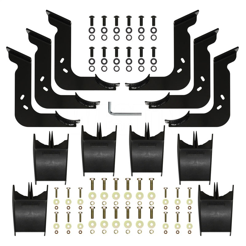 Westin 2022 Toyota Tundra CrewMax PRO TRAXX 4 Oval Nerf Step Bars - Black - GTR Auto