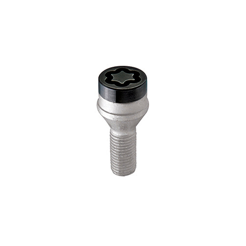 McGard Wheel Lock Bolt Set - 4pk. (Cone Seat) M12X1.25 / 17mm Hex / 22.0mm Shank Length - Black - GTR Auto