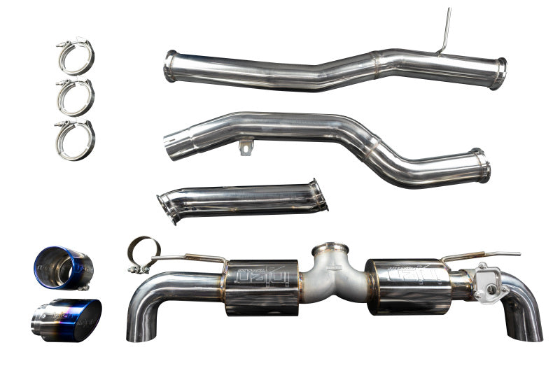 Injen 20-21 Toyota Supra 3.0L Turbo 6cyl SS Cat-Back Exhaust w/ Burnt Tips - GTR Auto