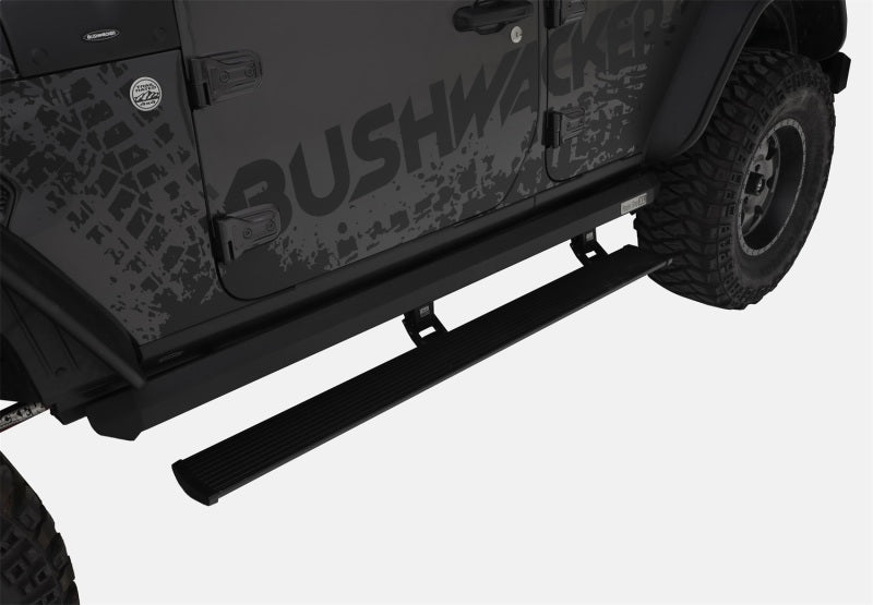 AMP Research 18-24 Jeep Wrangler JL 4DR (Incl. 4XE/Rubicon 392) PowerStep XL - Black - GTR Auto