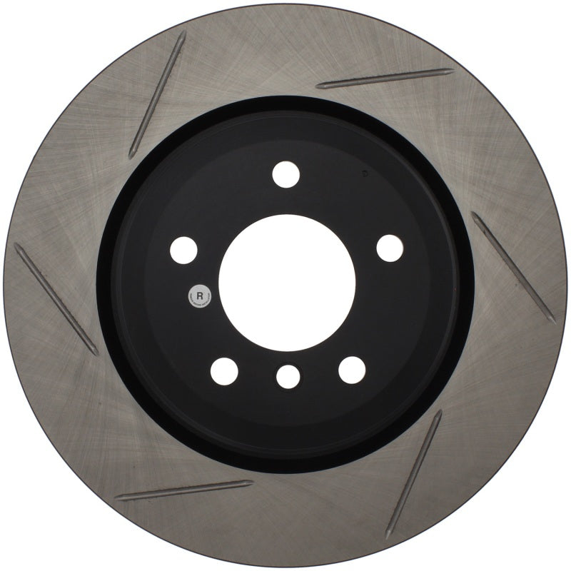 StopTech Power Slot 06 BMW 330 Series / 07-09 335 Series Rear Left Slotted Rotor - GTR Auto