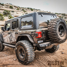 Load image into Gallery viewer, Westin 18-19 Jeep Wrangler JL WJ2 Rear Bumper w/  Sensors (Excl. Wrangler JK) - Textured Black - GTR Auto