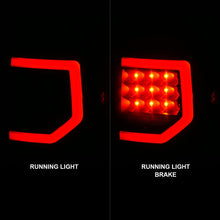 Load image into Gallery viewer, ANZO 07-11 Toyota Tundra Full LED Taillights Black Housing Smoke Lens G2 (w/C light Bars)
