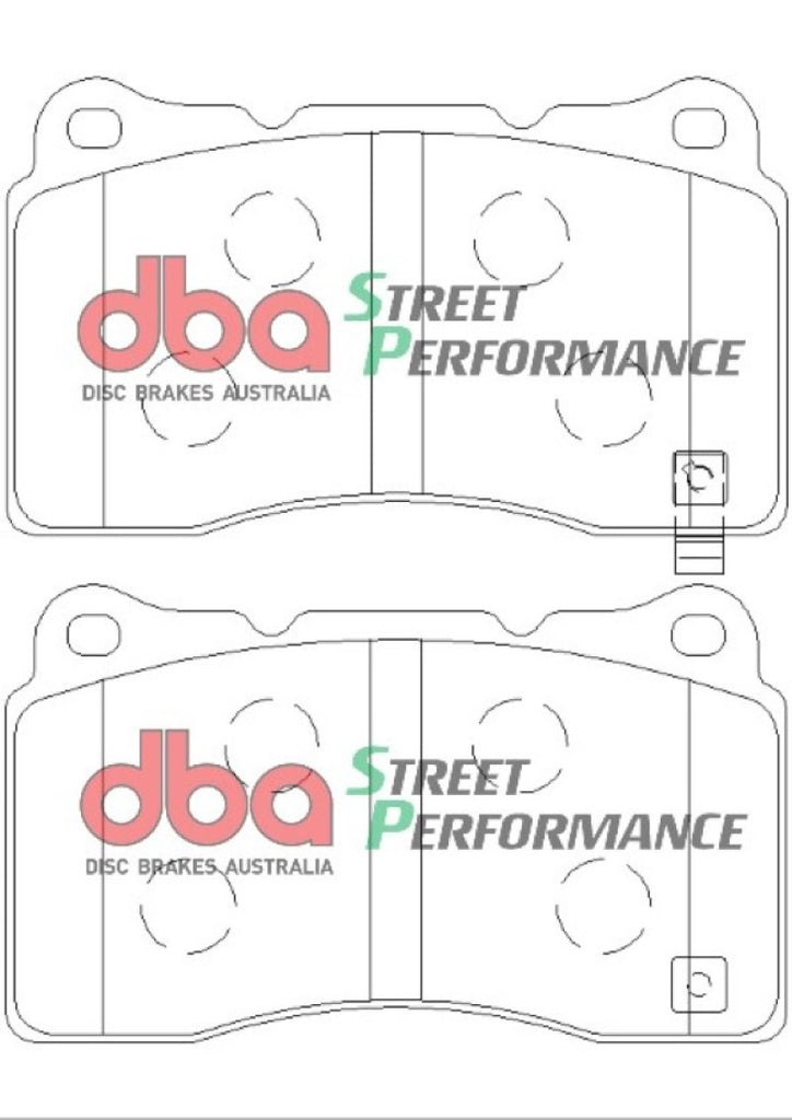 DBA 04-14 Subaru Impreza WRX STI SP500 Front Brake Pads - GTR Auto