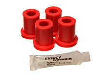 Load image into Gallery viewer, Energy Suspension .563 ID x 1.320 OD (Bushing Dims) Red Universal Link - Flange Type Bushings