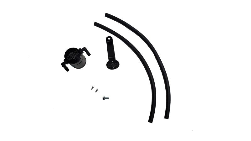 J&amp;L 19-24 Ford/Lincoln SUV &amp; Trucks w 2.0 EcoBoost Driver Side Oil Separator 3.0 - Black Ano - GTR Auto