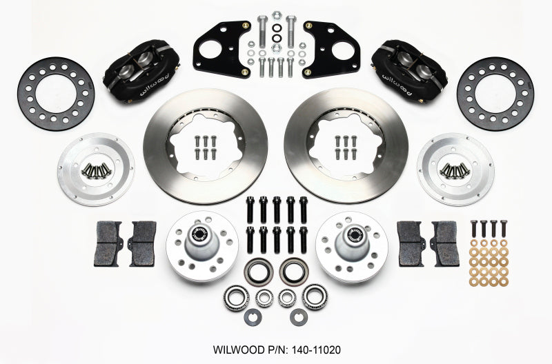 Wilwood Forged Dynalite Front Kit 11.00in 62-72 CDP B & E Body-Drum - GTR Auto