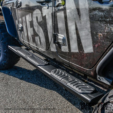 Load image into Gallery viewer, Westin 18-22 Jeep Wrangler JLU 4dr R5 Nerf Step Bars - Tex. Blk - GTR Auto