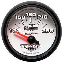 Load image into Gallery viewer, Autometer Phantom II 52.4mm Short Sweep Electronic 100-350 Def F Transmission Temperature Gauge