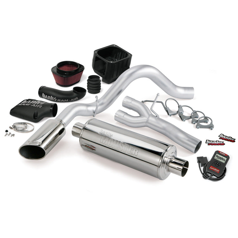 Banks Power 09 Chevy 4.8L CCSB-FFV Stinger System - SS Single Exhaust w/ Chrome Tip - GTR Auto