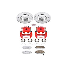 Load image into Gallery viewer, Power Stop 02-06 Acura RSX Front Z26 Street Warrior Brake Kit w/Calipers KC2386-26