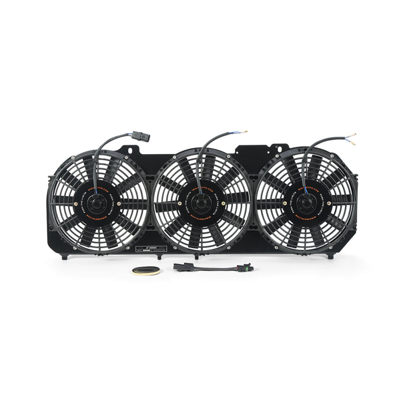 Mishimoto 89-01 Jeep Cherokee XJ 4.0L Performance Aluminum Fan Shroud w/o Controller - Black - GTR Auto