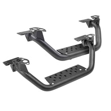 Load image into Gallery viewer, Go Rhino Dominator Extreme D6 SideSteps - Tex Blk - 4in Drop Down Steps (Pair) - GTR Auto