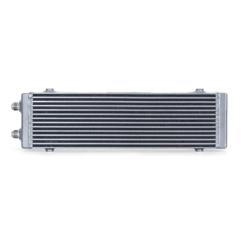Mishimoto Universal Large Bar and Plate Dual Pass Silver Oil Cooler - GTR Auto
