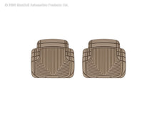 Load image into Gallery viewer, WeatherTech 99 BMW M3 Convertible Rear Rubber Mats - Tan - GTR Auto