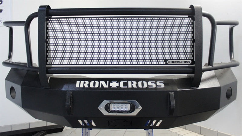 Iron Cross Rectangular Center Light Bracket for Winch Opening (Bracket Only)