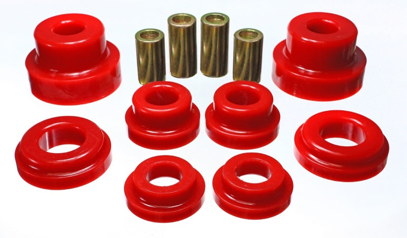 Energy Suspension 10 Chevy Camaro Red Rear Sub-Frame Mount Replacement Bushing Set - GTR Auto