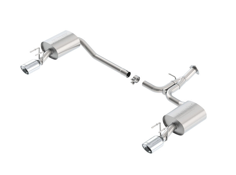 Borla 13-15 Honda Accord Coupe 3.5L FWD SS Rear Section Single Split Rear Exit Touring Exhaust - GTR Auto