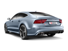 Load image into Gallery viewer, Akrapovic 14-17 Audi RS7 Sportback (C7) Evolution Line Cat Back (Titanium) w/ Carbon Tips - GTR Auto