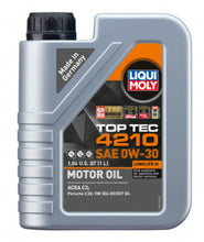 Load image into Gallery viewer, LIQUI MOLY 1L Top Tec 4210 Motor Oil SAE 0W30 - GTR Auto