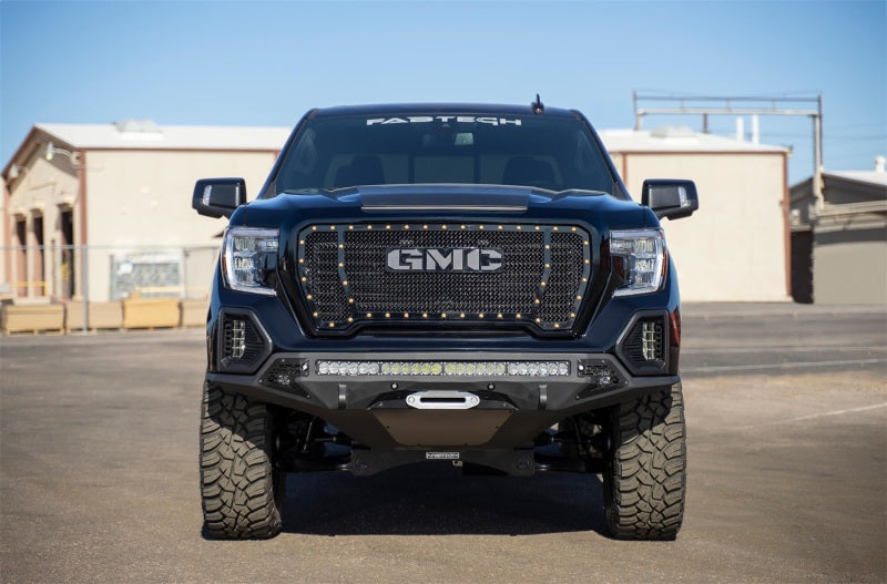 Addictive Desert Designs 2019 GMC Sierra 1500 SF Front Bumper w/ Winch Mount & Sensor Cutout - GTR Auto