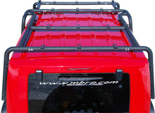 Load image into Gallery viewer, MBRP 07-10 Jeep Wrangler JK Front Roof Rack Extension (2 Door) Black Coated - GTR Auto