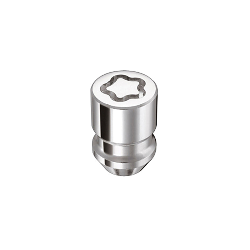 McGard Wheel Lock Nut Set - 5pk. (Cone Seat) M12X1.25 / 3/4 Hex / 1.28in. Length - Chrome - GTR Auto