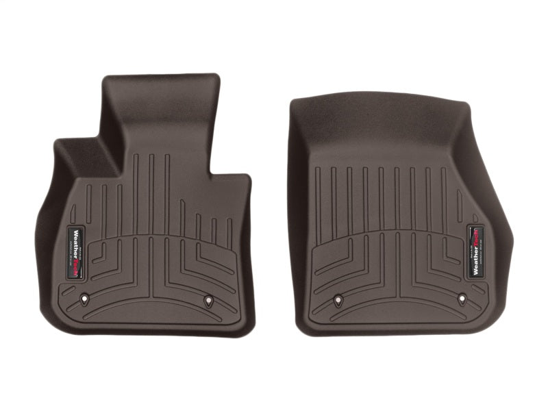 WeatherTech 2016+ BMW X1 Front FloorLiner - Cocoa - GTR Auto