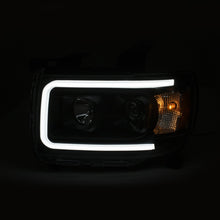 Load image into Gallery viewer, ANZO 2015+ GMC Canyon Projector Headlights w/ Plank Style Design Black w/ Amber - GTR Auto