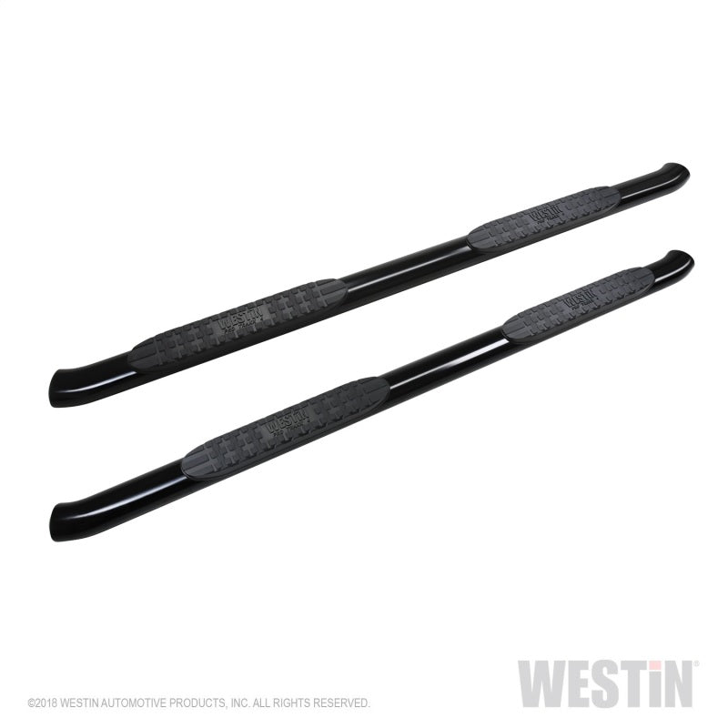 Westin 2019-2026 Chevy Silverado/Sierra 1500 Crew Cab Non LD PRO TRAXX 4 Oval Nerf Step Bars - Black - GTR Auto