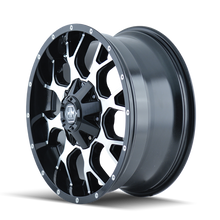 Load image into Gallery viewer, Mayhem 8015 Warrior 18x9 / 8x180 BP / 18mm Offset / 124.1mm Hub Black/Machined Face Wheel - GTR Auto