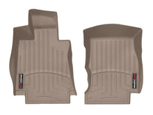 Load image into Gallery viewer, WeatherTech 2017+ Alfa Romeo Giulia AWD Front FloorLiner - Tan