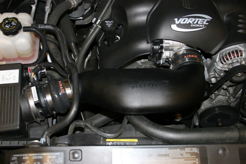 Airaid 05-06 Chevy / GMC / Cadillac 4.8/5.3/6.0L Airaid Jr Intake Kit - Dry / Red Media - GTR Auto